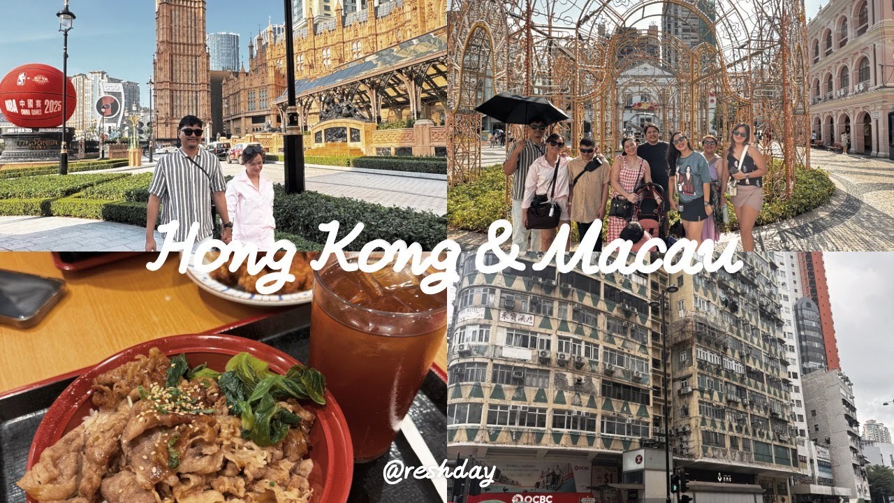 Hong Kong–Macau 2025 Vlog | Family Adventures & Food Trips | October 10-15, 2025