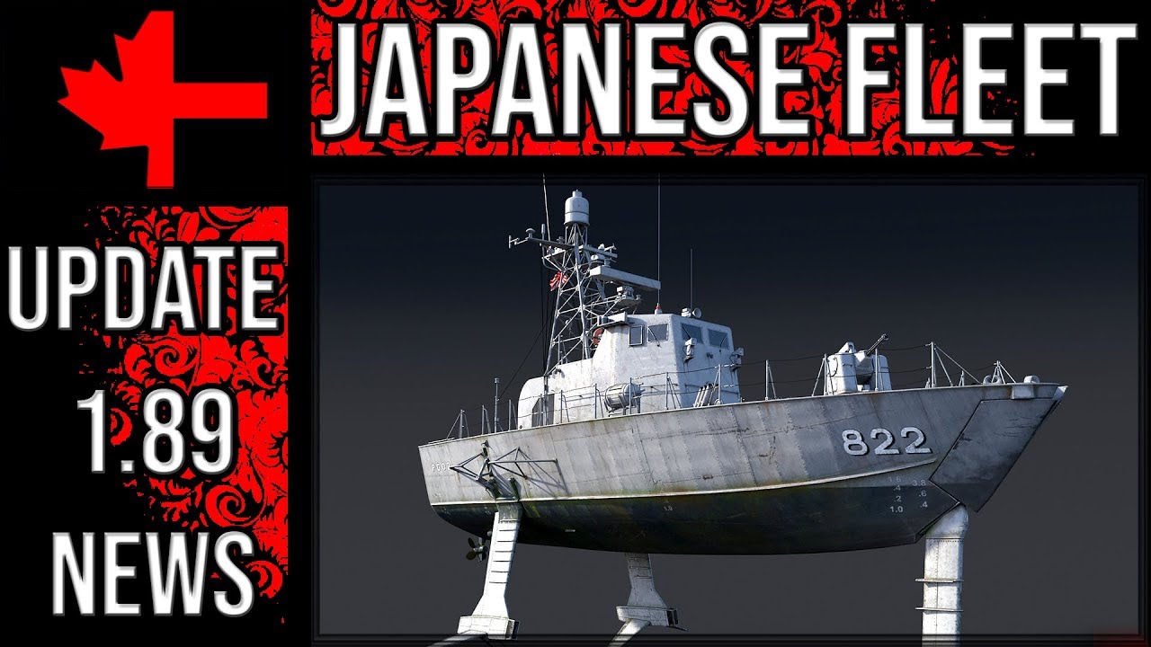 War Thunder - The Japanese Fleet in Update 1.89
