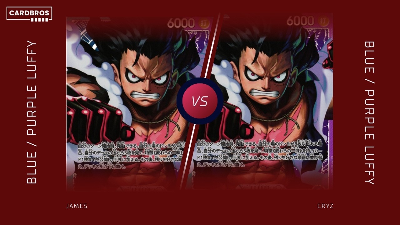 Blue/Purple Luffy vs Blue/Purple Luffy | CARDBROS OPCG Standard Battle 6 February 2026 Semi Final