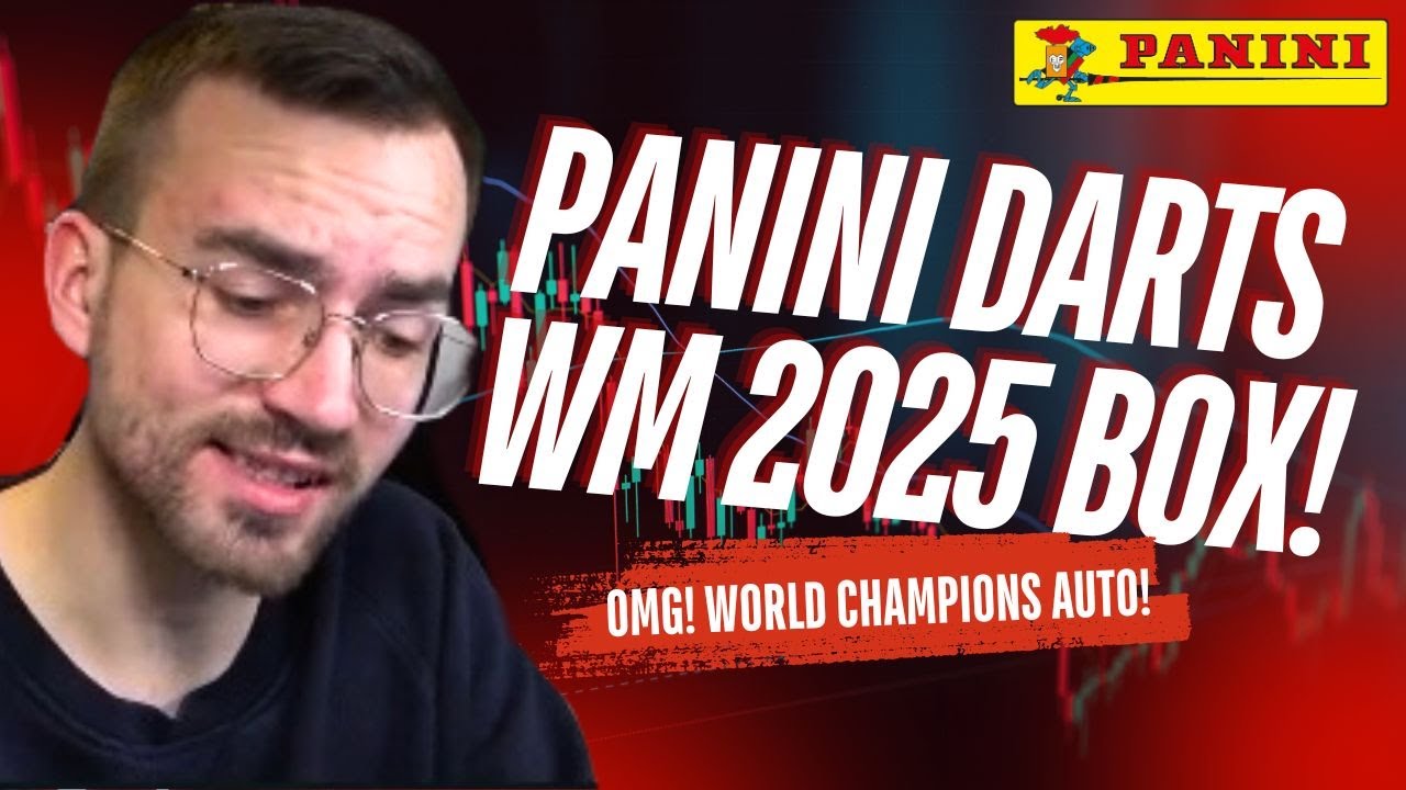 OMG! WORLD CHAMPION AUTO GEZOGEN! 🎯 Panini PDC Darts WM 2025 Trading Cards! 😱🔥