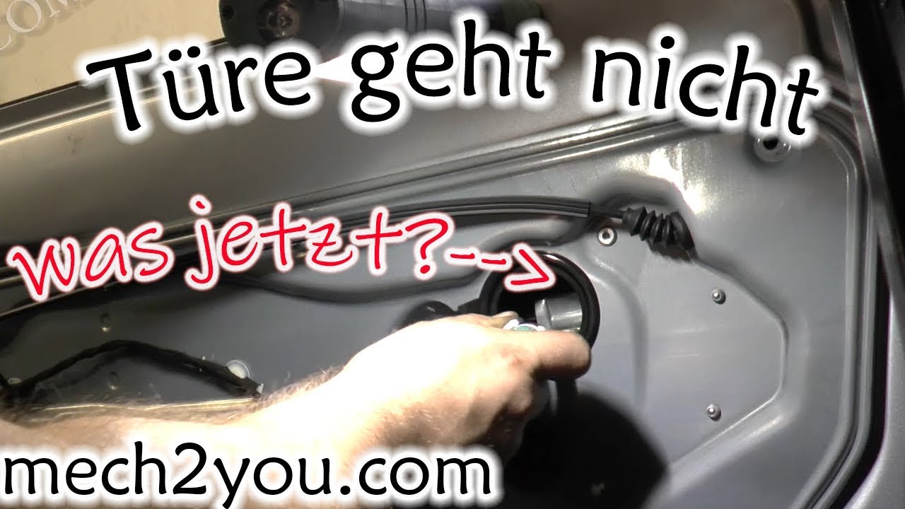 🛠️ Tür geht nicht mehr auf VW, Skoda, Audi,Seat Ibiza 1.2 Bj 07 BXV Motor Teil 1 | von innen öffnen