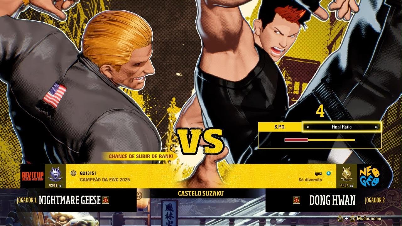 FATAL FURY: City of the Wolves - GO1 VS Ignz