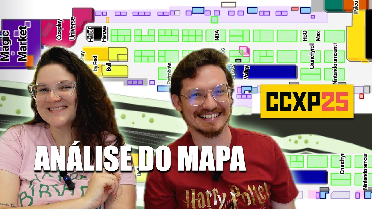 CCXP25 An&aacute;lise do Mapa + Programa&ccedil;&atilde;o e Principais D&uacute;vidas 🗺️ 🔥