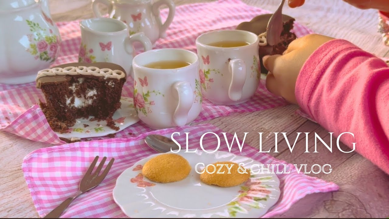 Soft & Simple Home Moments 🍂 | Comfort Cooking, Baking and Tea Party