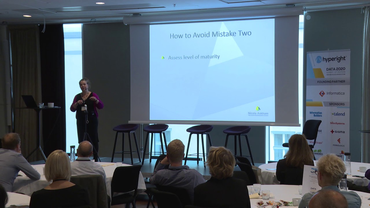 Top Data Governance Mistakes And How to Avoid Them - Nicola Askham