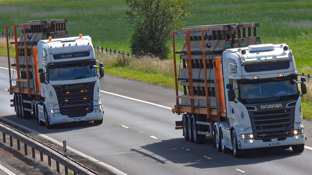 Truck Spotting on the M9, Scotland | #3