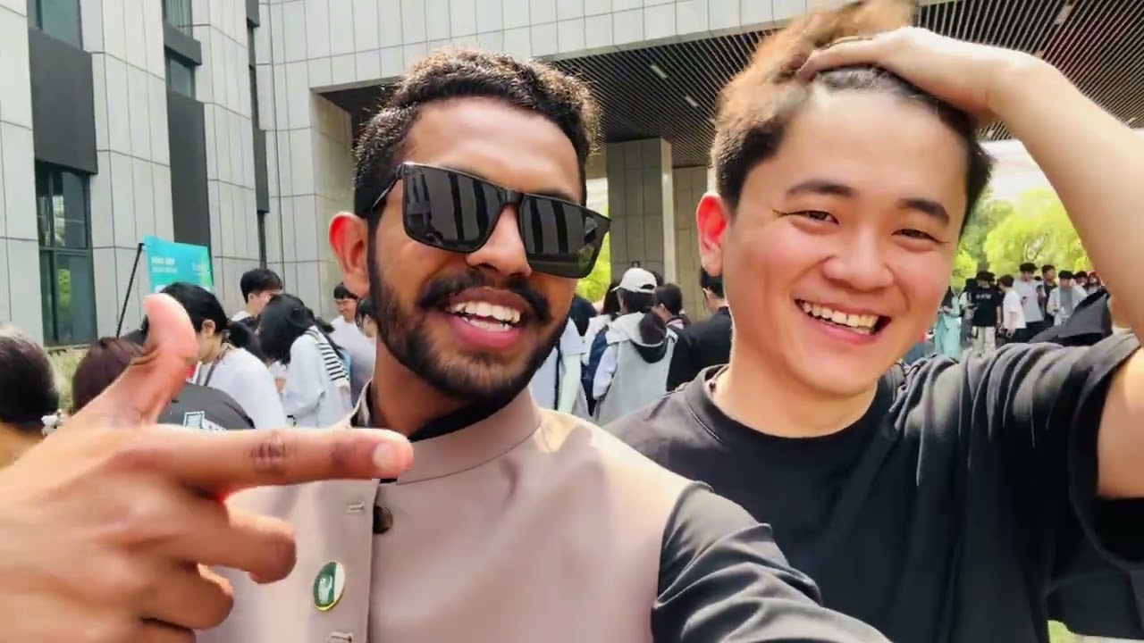 HZAU 10th Food & Culture Festival| #🇨🇳Vibes & Syed Abdul Ahad #lifeinchina #follow #support 