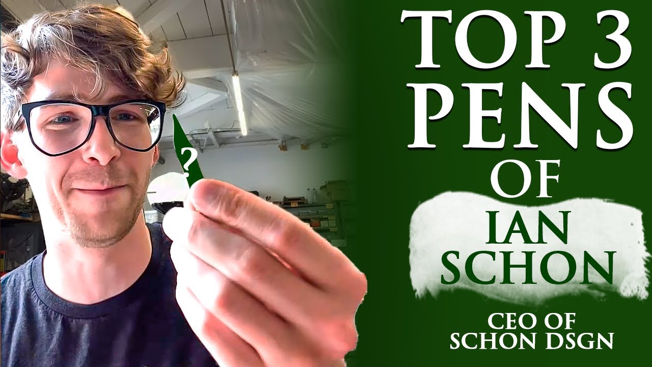 Top 3 Pens of Ian Schon - CEO of Schon DSGN | Appelboom Pennen
