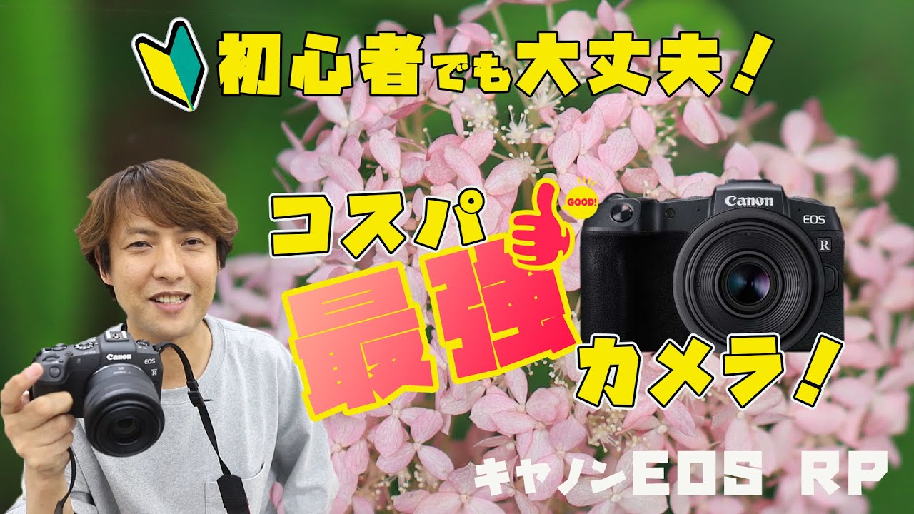 キヤノンEOS RPレビュー！初心者でも大丈夫！コスパ最強カメラ！【作例あり】