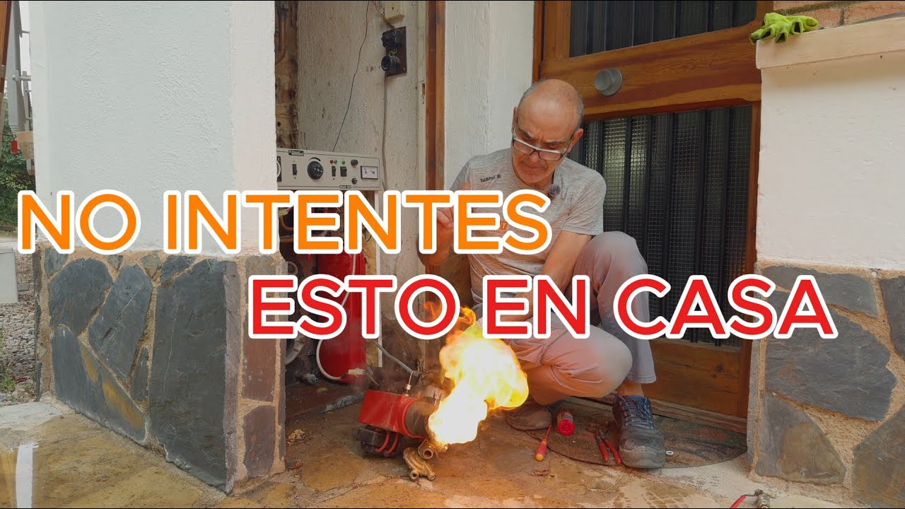 Reparación caldera gasoil sin agua caliente 