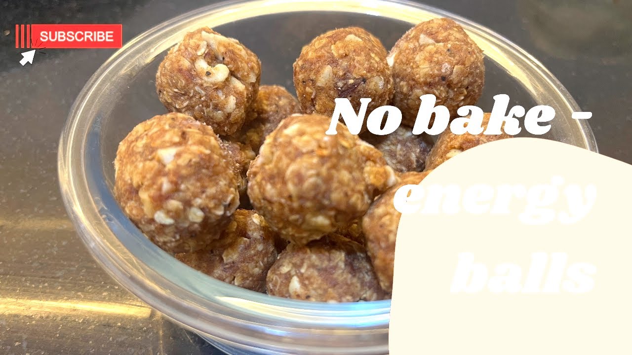 Healthy No-Bake Date Energy Balls | 5-minute snack | No sugar, tasty & nutritious recipe!