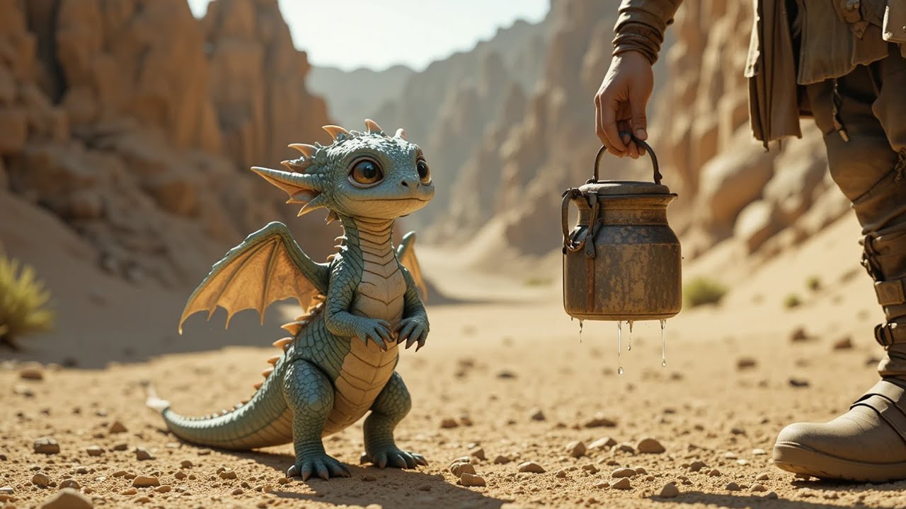 A Thirsty Dragon Child Asked a Human for Water—What He Gave Instead Shocked the Galaxy  HFY