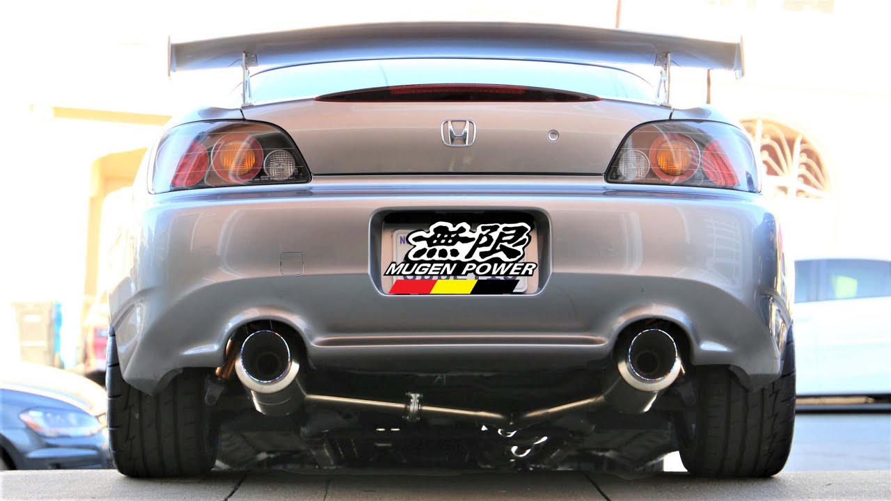Mugen Titanium Exhaust Honda S2000 AP2 | Install and Sound Clips