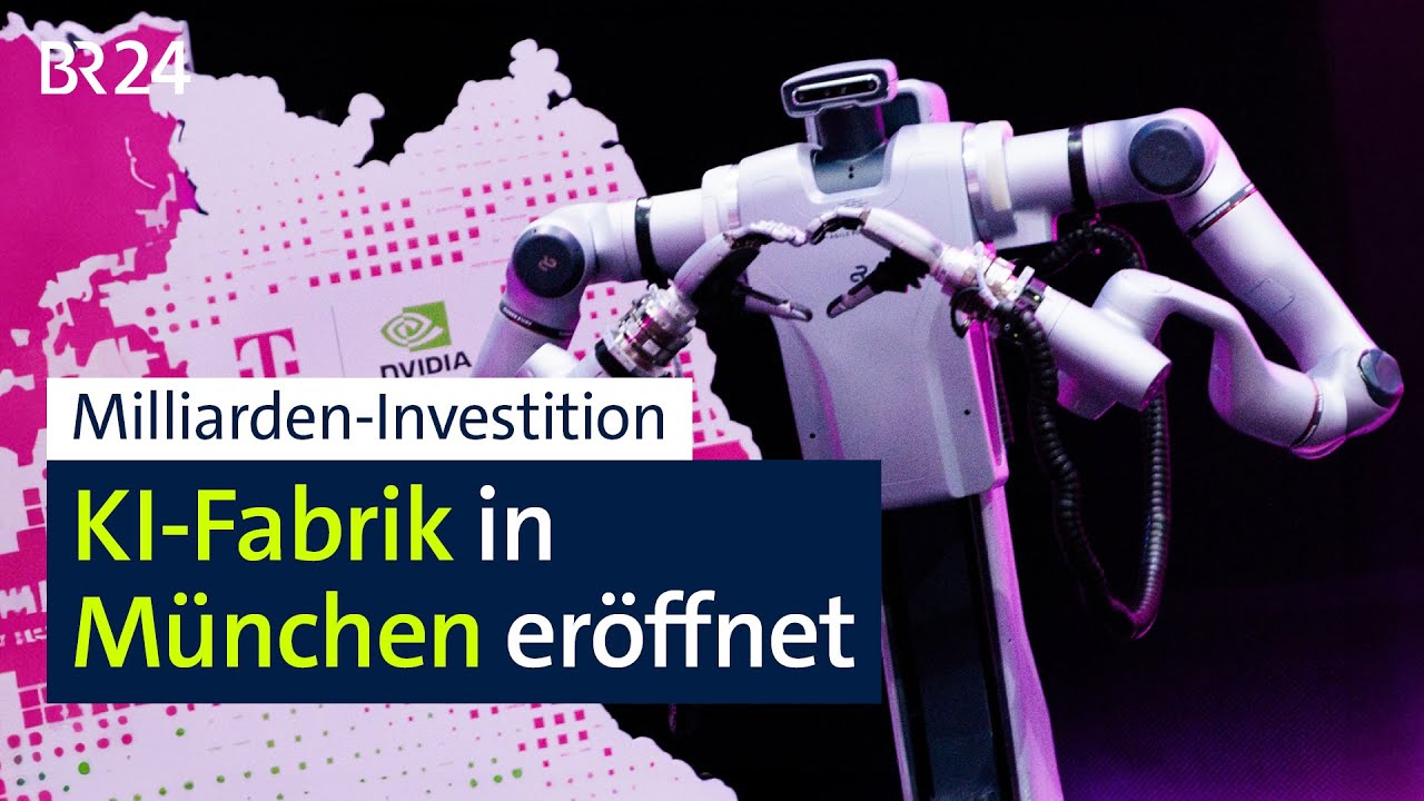KI-Fabrik: Milliarden-Investition in München | BR24