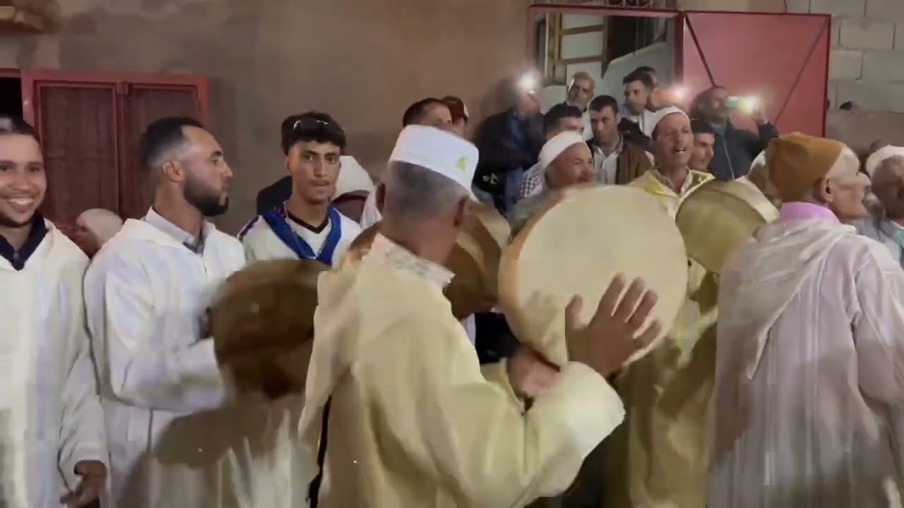 المايسترو عبد الله اوبوجا في حفل زفاف