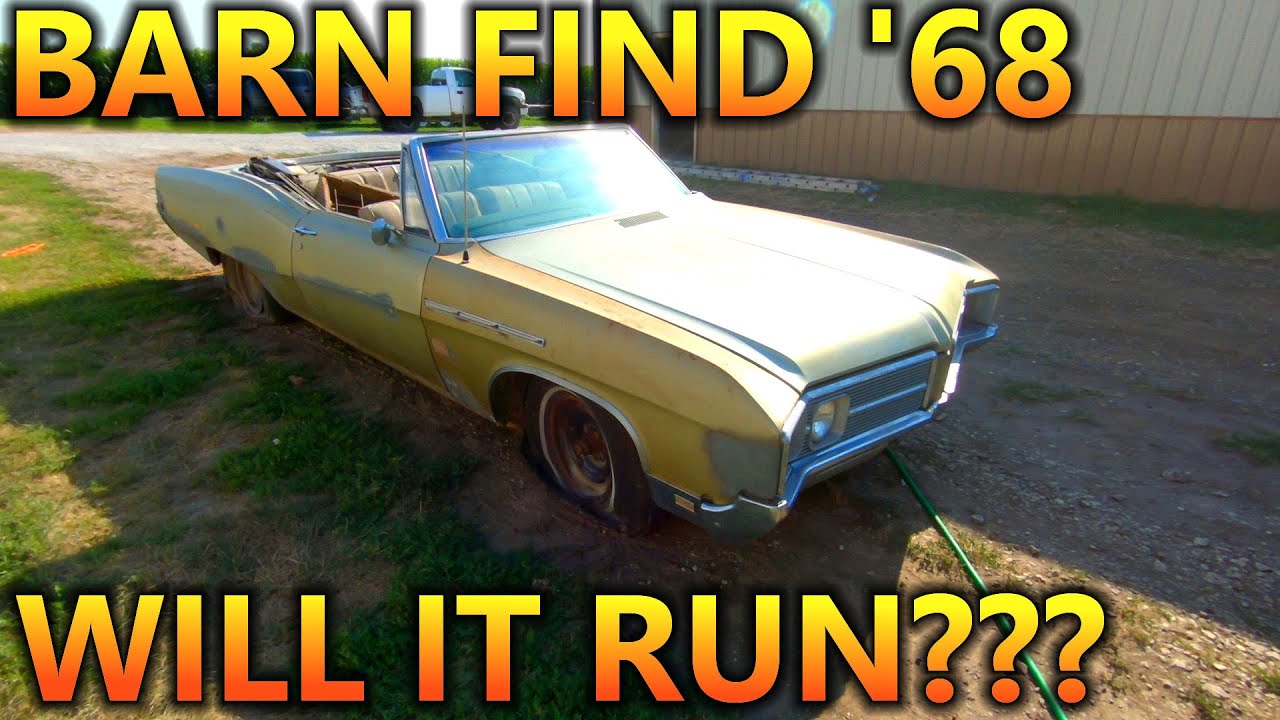 Will It Run?? - 1968 Buick Lesabre CONVERTIBLE Sitting for 30+ YEARS In A Garage! (OG Survivor Car)