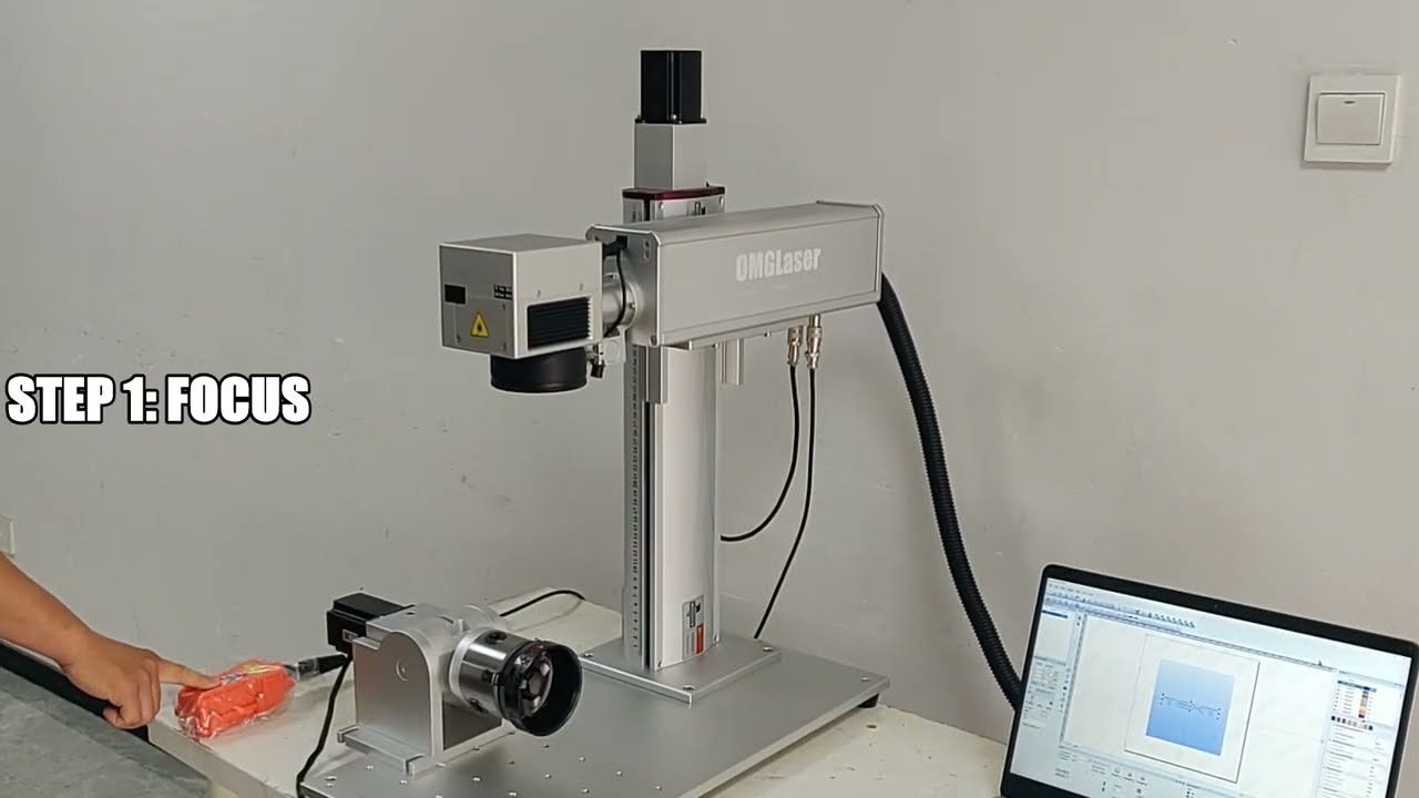 EzCad3 Rotary Engraving Tutorials with Fiber Laser Engraver