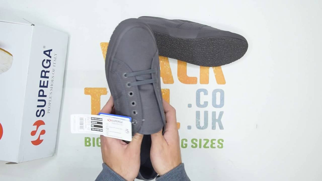 Superga Cotu Classic - Total Dark Grey - Unboxing | Walktall