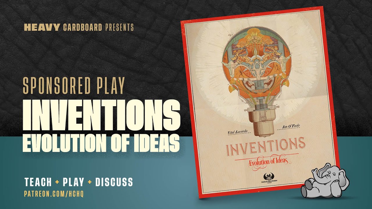 (KS) Inventions: Evolution of Ideas - 4p Teaching & Play-through by Heavy Cardboard