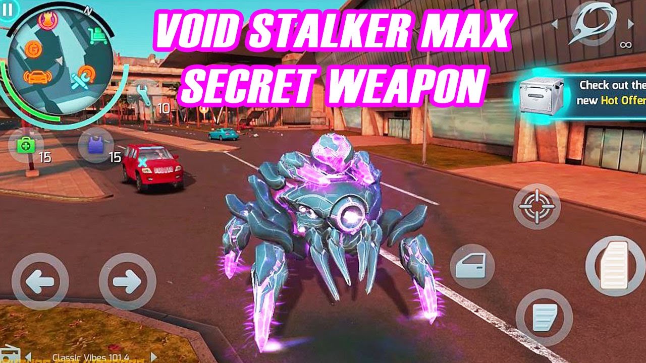 THIS TANK HAD SECRET WEAPON - VOID STALKER MAX LEVEL | GANGSTAR VEGAS