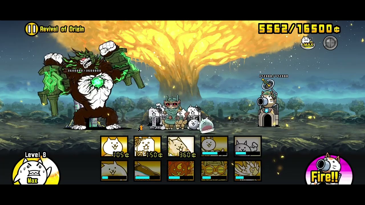 The battle cats revival of origin 3 stars