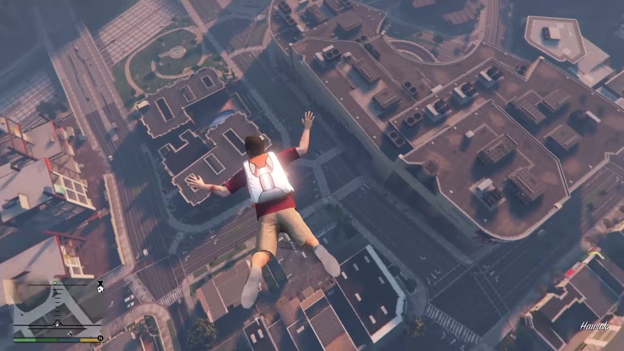 GTA 5 FREE ROAM GAMEPLAY (PS4)