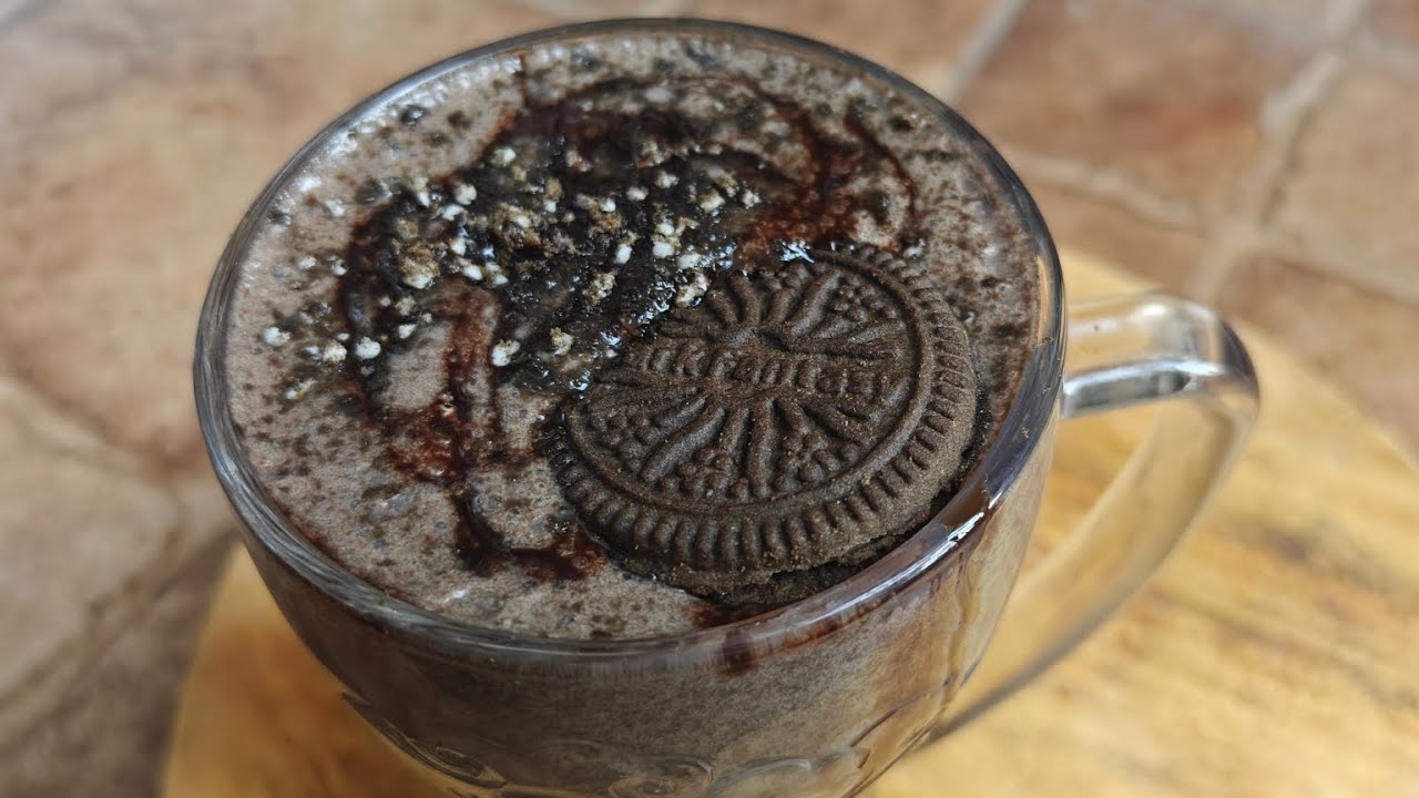 Dark Fantasy Biscuit Milkshake Recipe |Café Style Dark Fantasy Biscuit Shake |5 min chocolate Shake