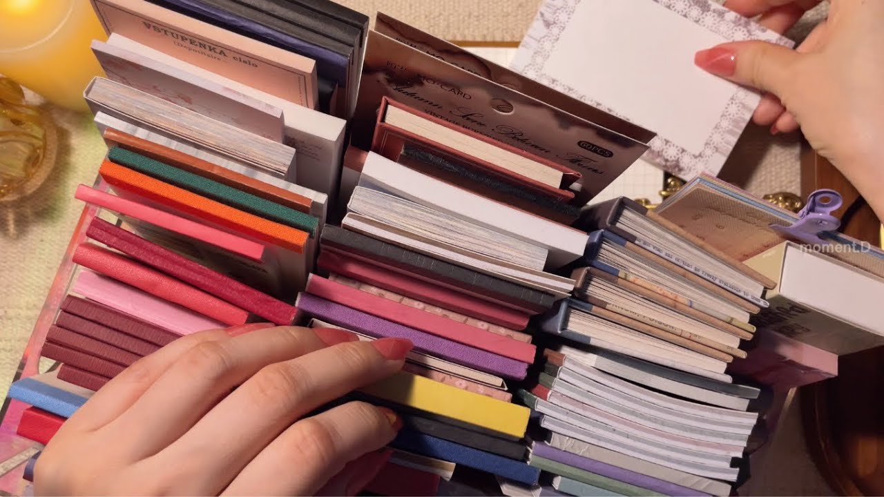 어떻게 가든 귀여우면 됐다(?) 다꾸 ASMR Aesthetic Art Journaling #scrapbooking relaxing sounds of collage