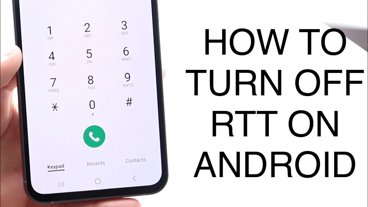 Как отключить RTT на Android! (2023)