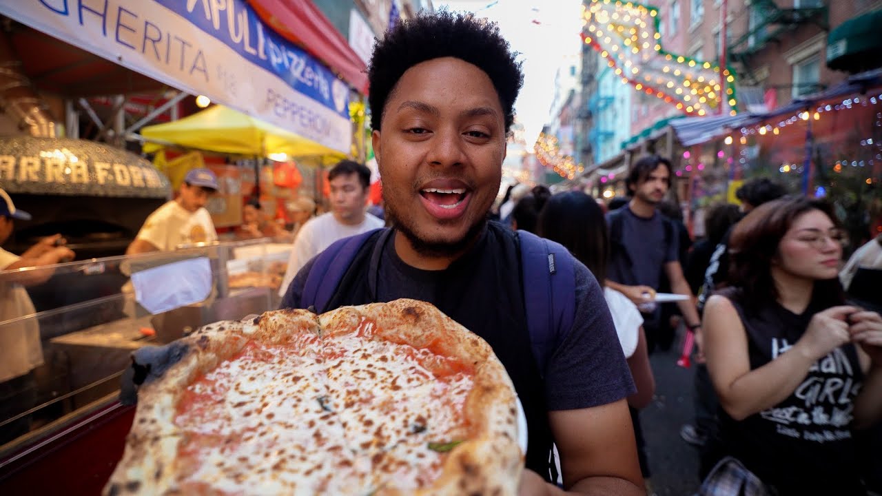 El Festival de COMIDA más GRANDE de Nueva York | San Gennaro