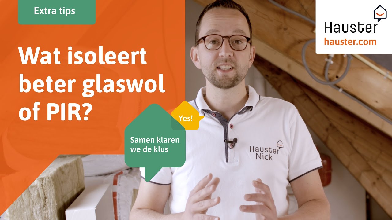 Wat isoleert beter glaswol of PIR? | Doe-het zelf met Hauster