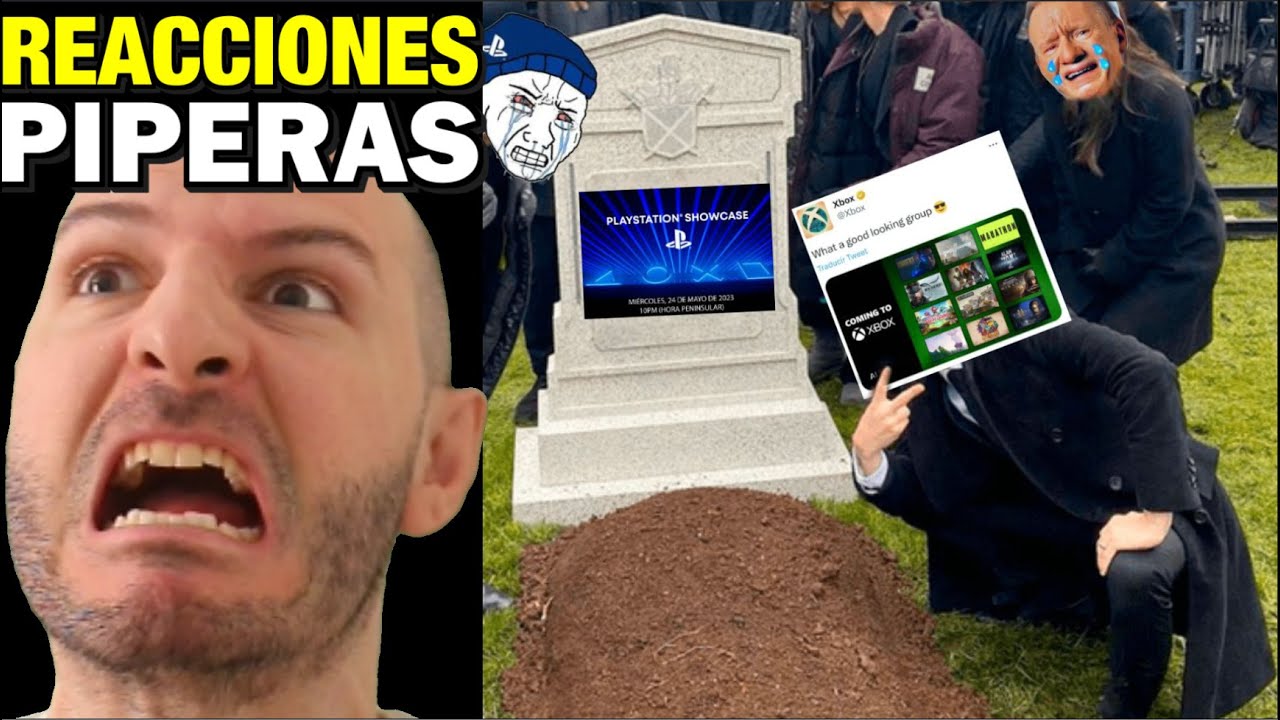 REACCIONES DE LOS PIPEROS AL PLAYSTATION SHOWCASE, SONYERS LLORANDO - Sasel - videojuegos
