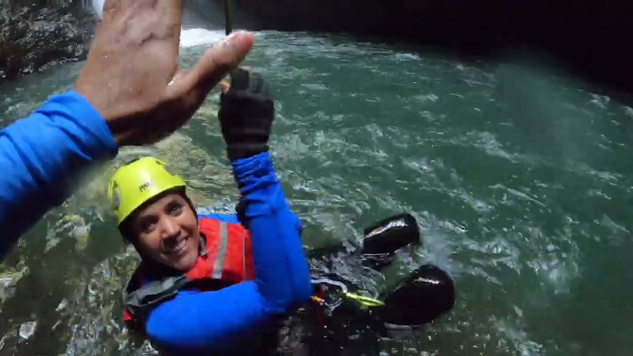 Bali - Aling Canyon Canyoning tour and jumping a 15-meter (!) cliff