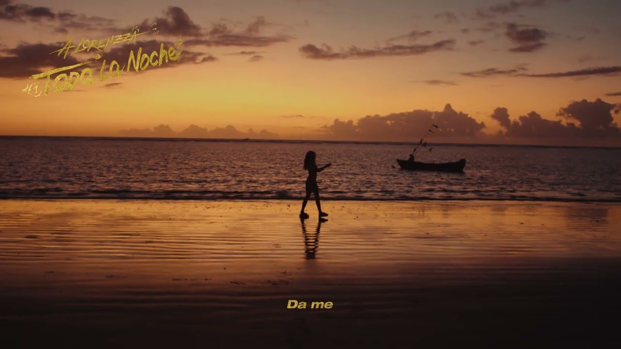 LORENZZA - TODA LA NOCHE (LYRICS VIDEO)
