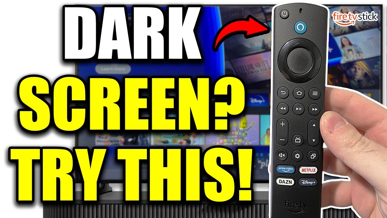 Как исправить яркость и темный экран на Amazon Firestick 4k Max!