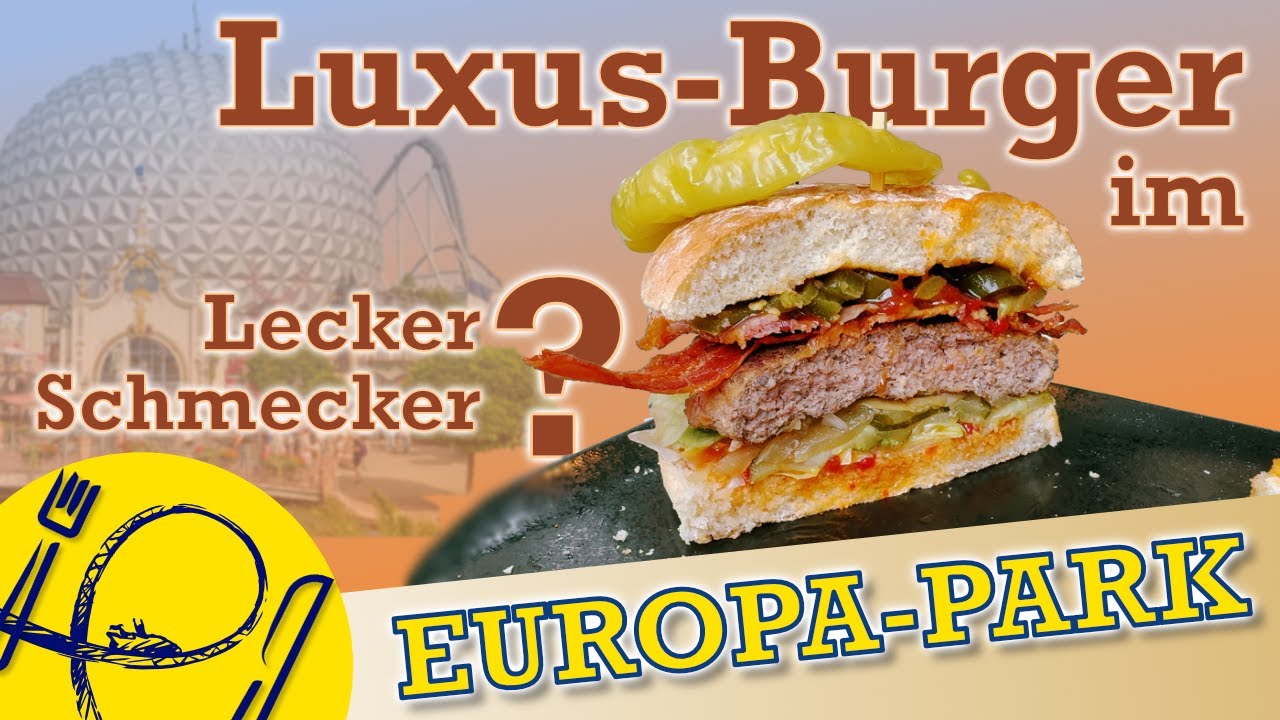 Extrem leckere Burger im Europa-Park