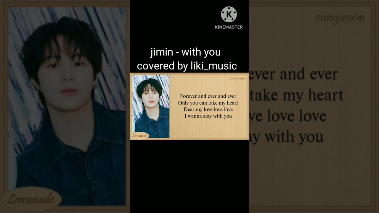 jimin-지민 (with you)|cover| liki_music 
