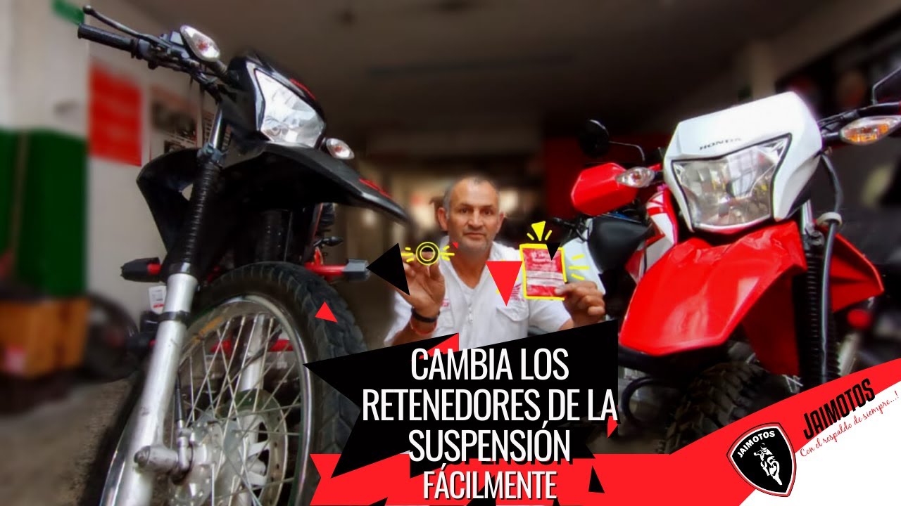 Cambia los retenedores de la suspensión delantera fácilmente | XR 150 L Y XR 190 L