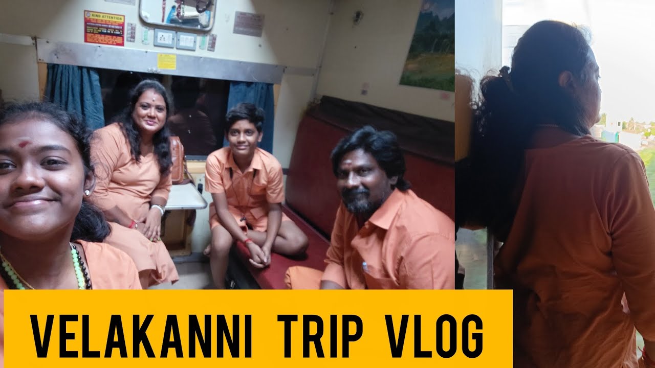 50 வருடத்திற்கு பிறகு வந்த train la oru journey /Chennai to velankanni/INTAMIL/VLOG/JUDY'S LIFESTYLE