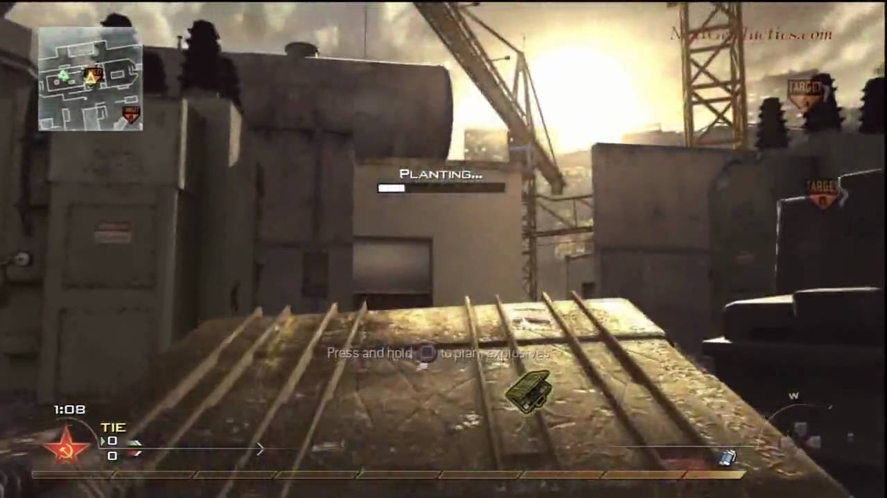 Modern Warfare 2 Multiplayer Search and Destroy (Rush Series) Tutorial for Highrise Offense