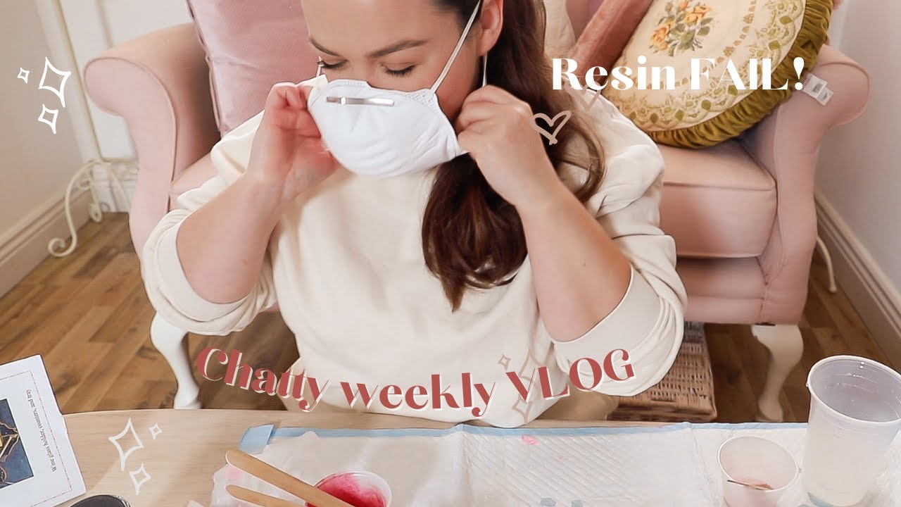 Chatty weekly vlog, tree trimming, resin FAIL and tile picking!