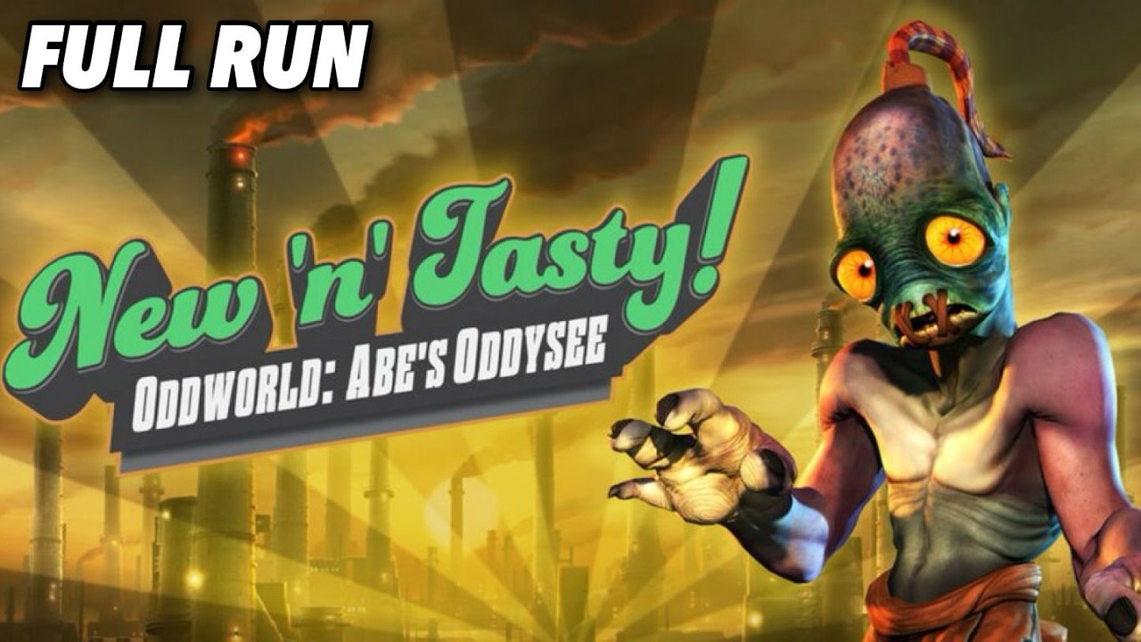 A Classic! - ODDWORLD: ABE'S ODDYSEE | NEW 'N' TASTY | HARD DIFFICULTY | FULL RUN - (2-14-26)
