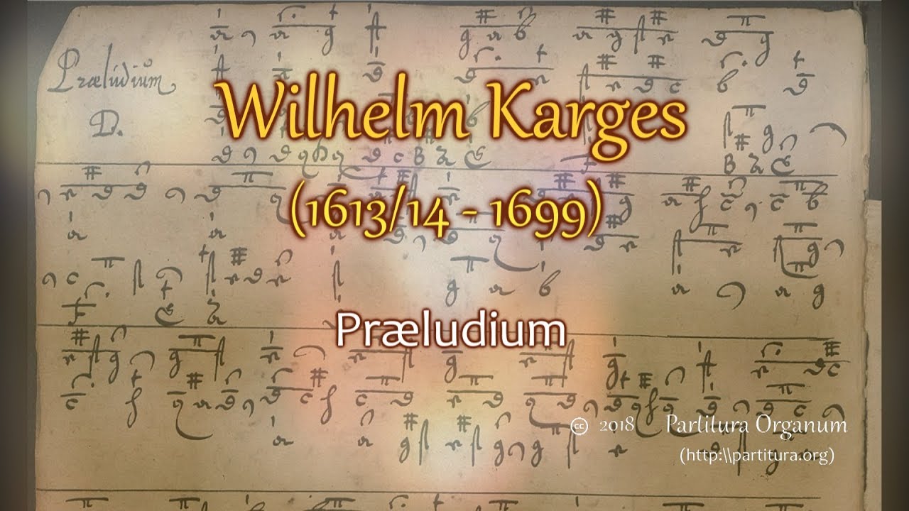 Wilhelm Karges (?), Praeludium d moll
