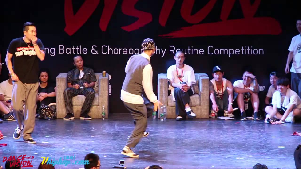 Hoan vs 鸭子   Dance Vision vol 3 Popping Battle Best8