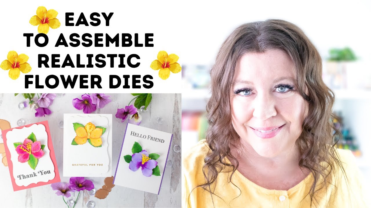 New Spellbinders Dimensional Flower Dies Three Ways
