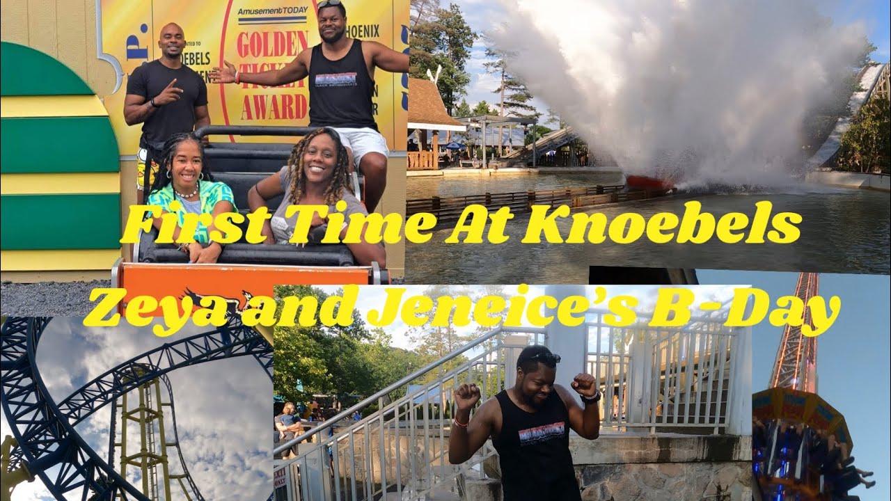 First Time at Knoebels Zeya and Jeneice’s B-Day #coasterenthusiast #knoebels #phoenix #justcoastin