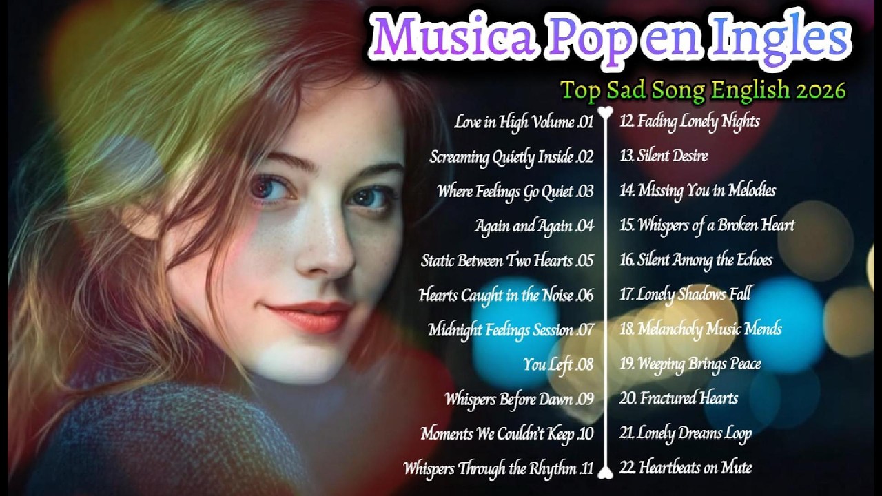 Beautiful Sad English Songs 2026 🎧 Emotional Cover Hits | Broken Heart Love Melodies