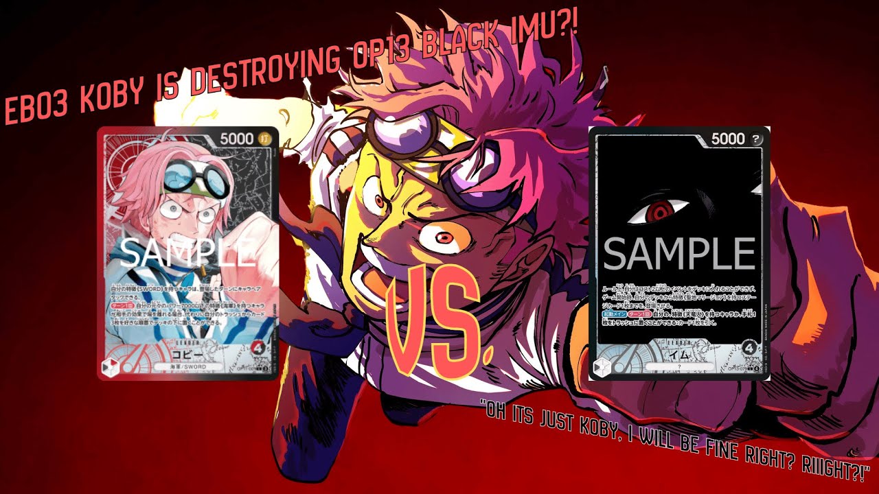 EB03 Koby (early build) vs. OP13 Imu -- Game 1/3 - - private testing session @yokai_tcg