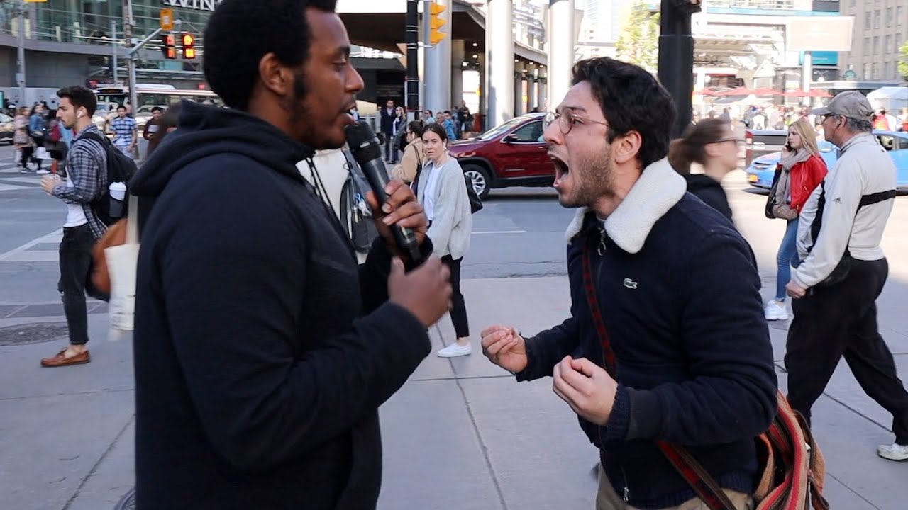 Drunk doctor rages at gospel preachers in Toronto