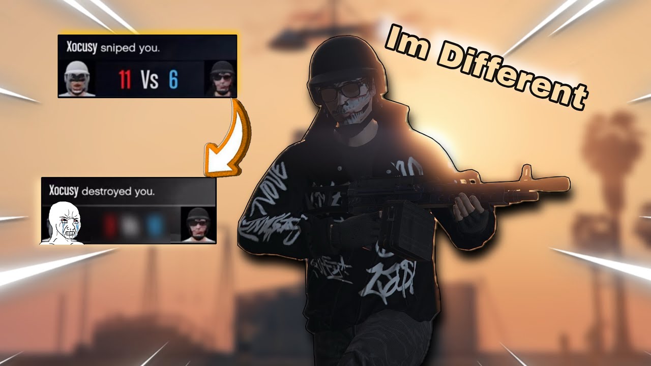 I Saw These Sweaty Tryhards Chilling At The Airport, So I Had To Join Them In GTA ONLINE